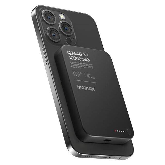 Momax IP117AM 10000mAh Wireless Power Bank - Byte Store
