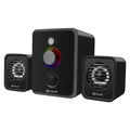 Kisonli U-3000 3-Piece USB Multimedia Speaker with LED - Byte Store
