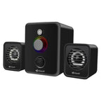Kisonli U-3000 3-Piece USB Multimedia Speaker with LED - Byte Store