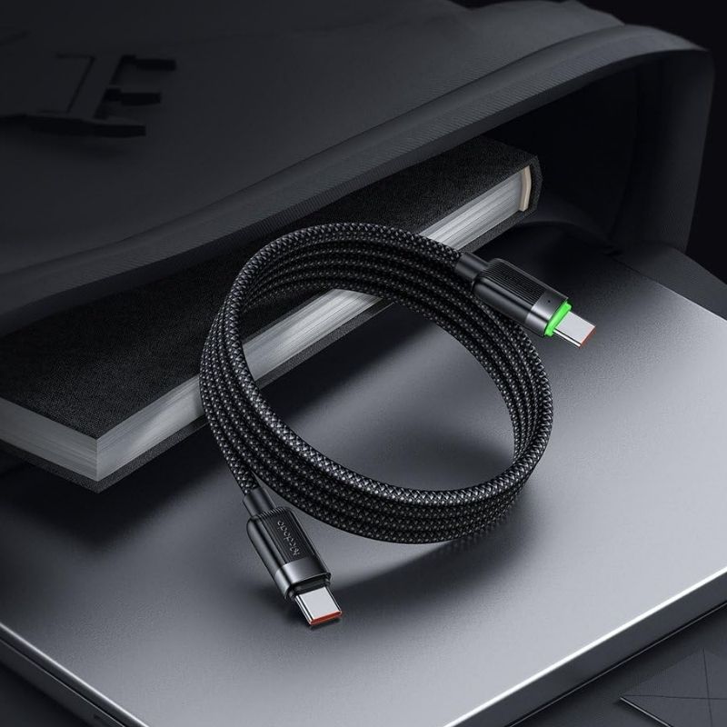 Mcdodo Magnetic Self-Winding USB-C to USB-C 60W Cable 1.2m - Byte Store
