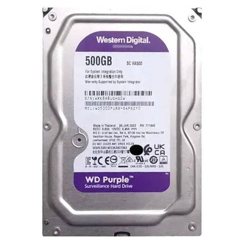500GB WD Purple Surveillance Hard Drive (Internal HDD) - Byte Store
