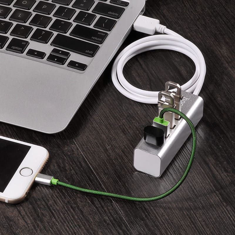 Hoco HB1A 4-Port USB 2.0 Hub - Byte Store