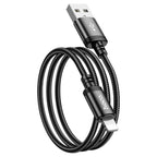Hoco X89 USB-A to Lightning Cable 1m - Byte Store