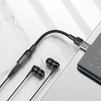 Hoco LS37 USB-C to 3.5mm Digital Audio Converter 15cm - Byte Store