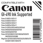 Tiger GI-490 CMYK Ink Refill for Canon (100ml x4) - Byte Store
