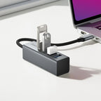Hoco HB1C 4-in-1 USB-C to USB-A 3.0 Hub - Byte Store