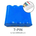 Li-ion UPS Battery Pack 2200mAh*4 (7 Pin) - Byte Store
