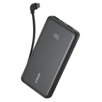 Anker Zolo 10000mAh 22.5W Power Bank with Built-in USB-C Cable - Byte Store
