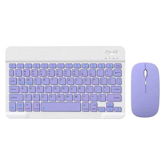 Mouse & Keyboard Wireless Bluetooth Kit [EN-AR] - Byte Store