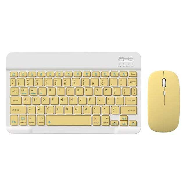 Mouse & Keyboard Wireless Bluetooth Kit [EN-AR] - Byte Store