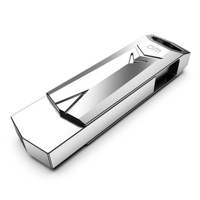 DM PD096 64GB USB 3.2 Flash Drive (Silver) - Byte Store