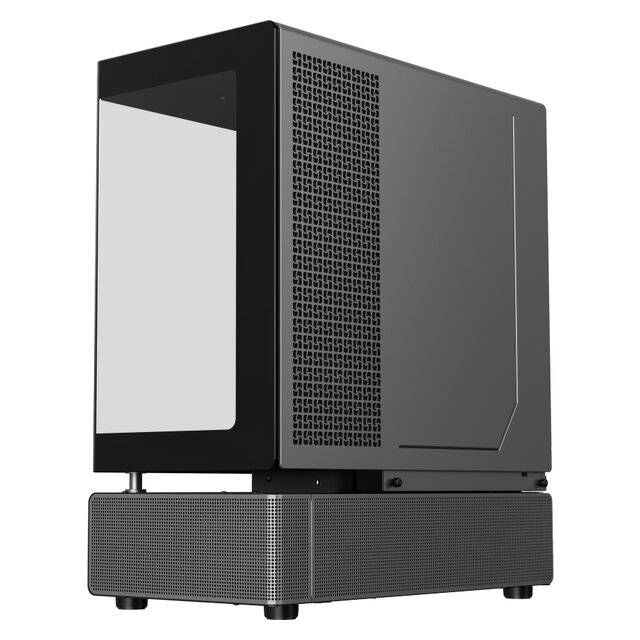 GameMax N90 Dual-Chamber 6-Fan PC Case (Black) - Byte Store