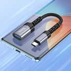 Hoco USB-C to USB-A 3.0 OTG Adapter - Byte Store