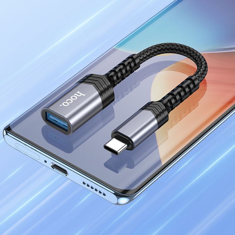 Hoco USB-C to USB-A 3.0 OTG Adapter - Byte Store