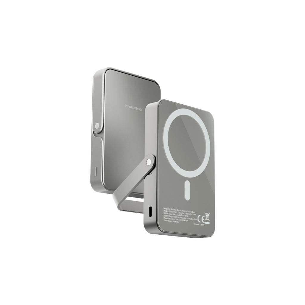 POWEROLOGY 10000mAh Magsafe Power Glass Surface PD 20W - Byte Store