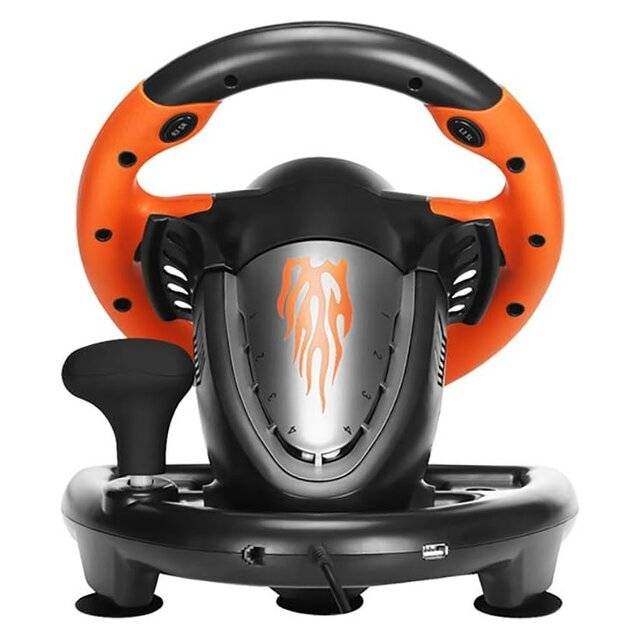PXN V3 Pro Steering Wheel - Orange - Byte Store