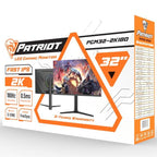 Patriot 32" 2K 180Hz 0.5ms Gaming Monitor