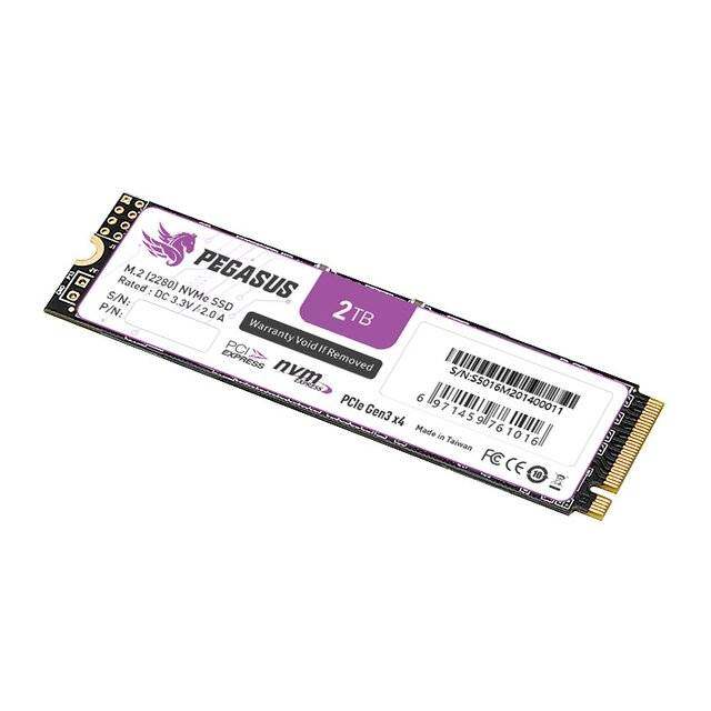 Pegasus 2TB PCIe Gen3 x4 NVMe M.2 (2280) - Byte Store