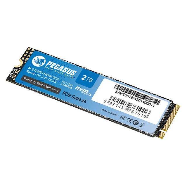 Pegasus 2TB PCIe Gen4 x4 NVMe M.2 (2280) - Byte Store