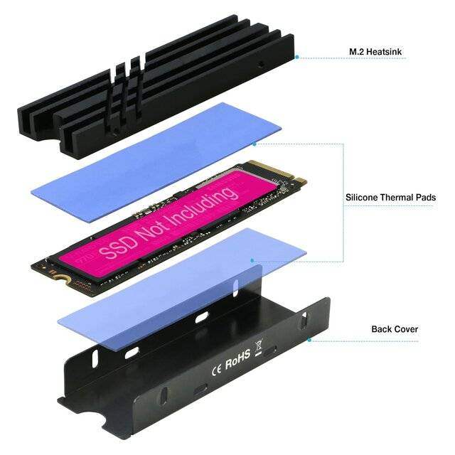 Pegasus Cooler for M.2 NVMe - Byte Store