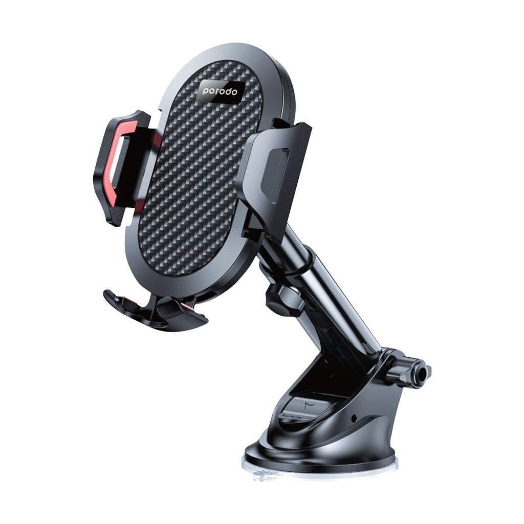 Porodo ABS+Silicone 360 Degree Rotatable Universal Car Mount - Byte Store