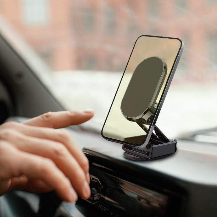 Porodo Dashboard N50x6 Magnet Phone Holder with Metal Plate - Byte Store