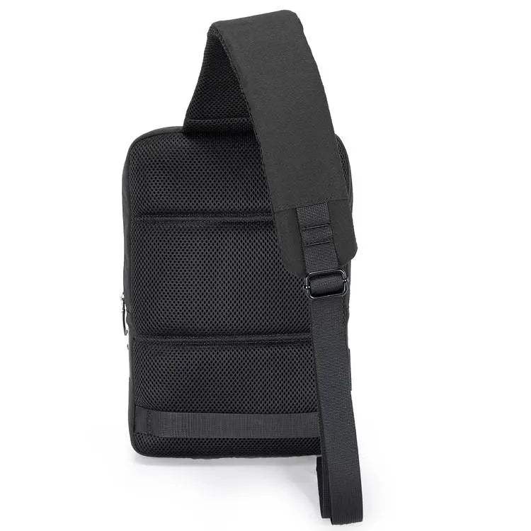 Porodo Lifestyle Sling Bag with Finger Print, Apple Find My Locator, and USB type - Byte Store