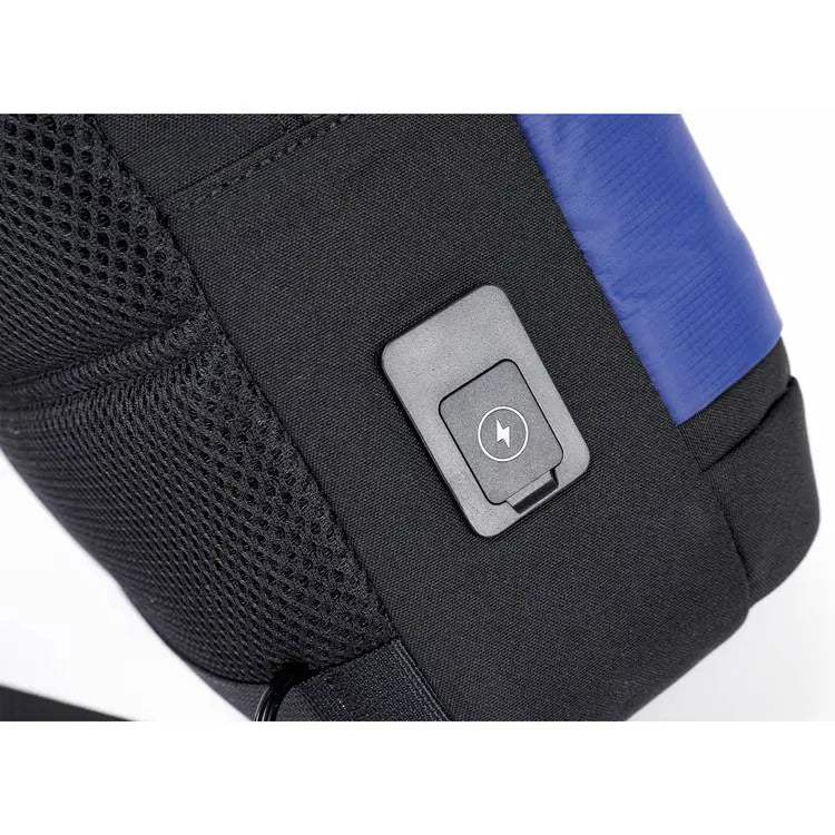Porodo Lifestyle Sling Bag with Finger Print, Apple Find My Locator, and USB type - Byte Store