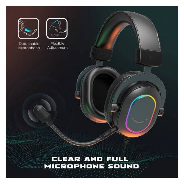 Fifine AmpliGame H6 USB 7.1 Gaming Headset - Byte Store