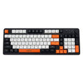 iMice AK-300 AR-EN LED Gaming Keyboard (Black White Orange) - Byte Store