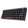 Redragon K617 FIZZ 60% Keyboard (Black) - Byte Store