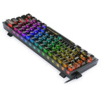 Redragon K617CTB Fizz Mechanical Keyboard (Transparent Black) - Byte Store