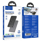 Hoco Q26 5000mAh Magnetic Wireless Power Bank - Byte Store