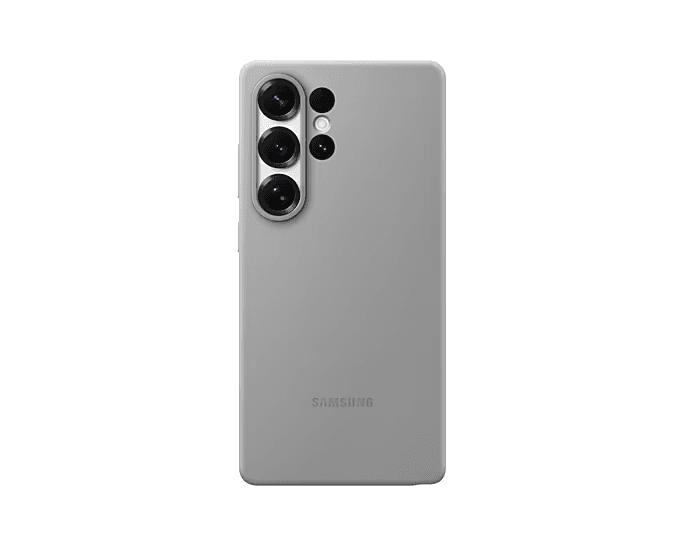 Samsung S25 Ultra Silicone Case - Gray - Byte Store