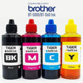 Tiger BT-5000 / BT-D60 CMYK Ink Refill 100ml x4 for Brother Printers - Byte Store