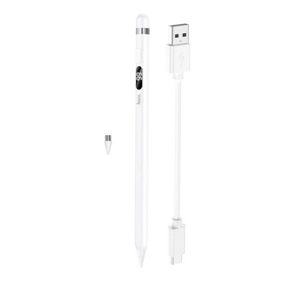 Hoco DGA12 Universal Capacitive Stylus Pen with LED Display - Byte Store