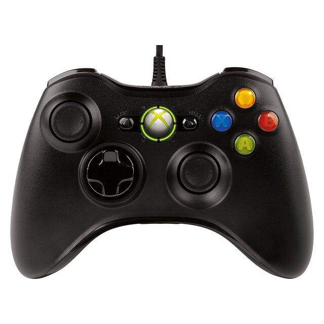 Xbox 360 Wired Controller (Black) - Byte Store