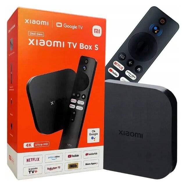 Xiaomi TV Box S 4K [2GB/8GB] (2nd Gen) - Byte Store