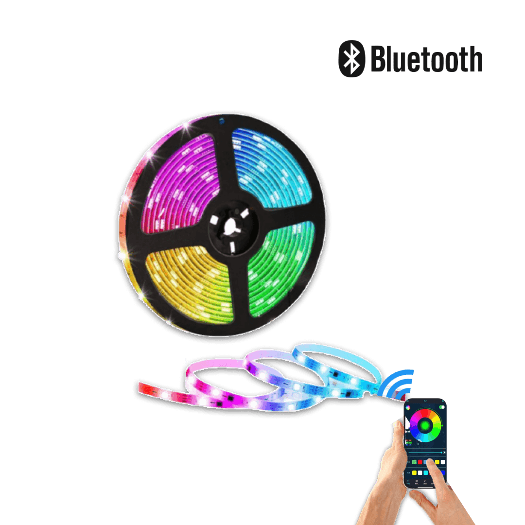 Xtrike Me RGB LED Strip USB Bluetooth App Control - Byte Store