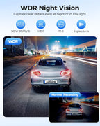 AZDOME GS63H Pro 4K 2 Channel Dash Cam + Free 64GB MicroSD Card