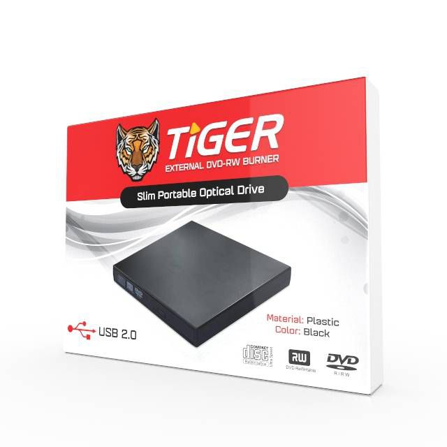 External USB 2.0 DVD-RW Writer TA-1002 - Byte Store