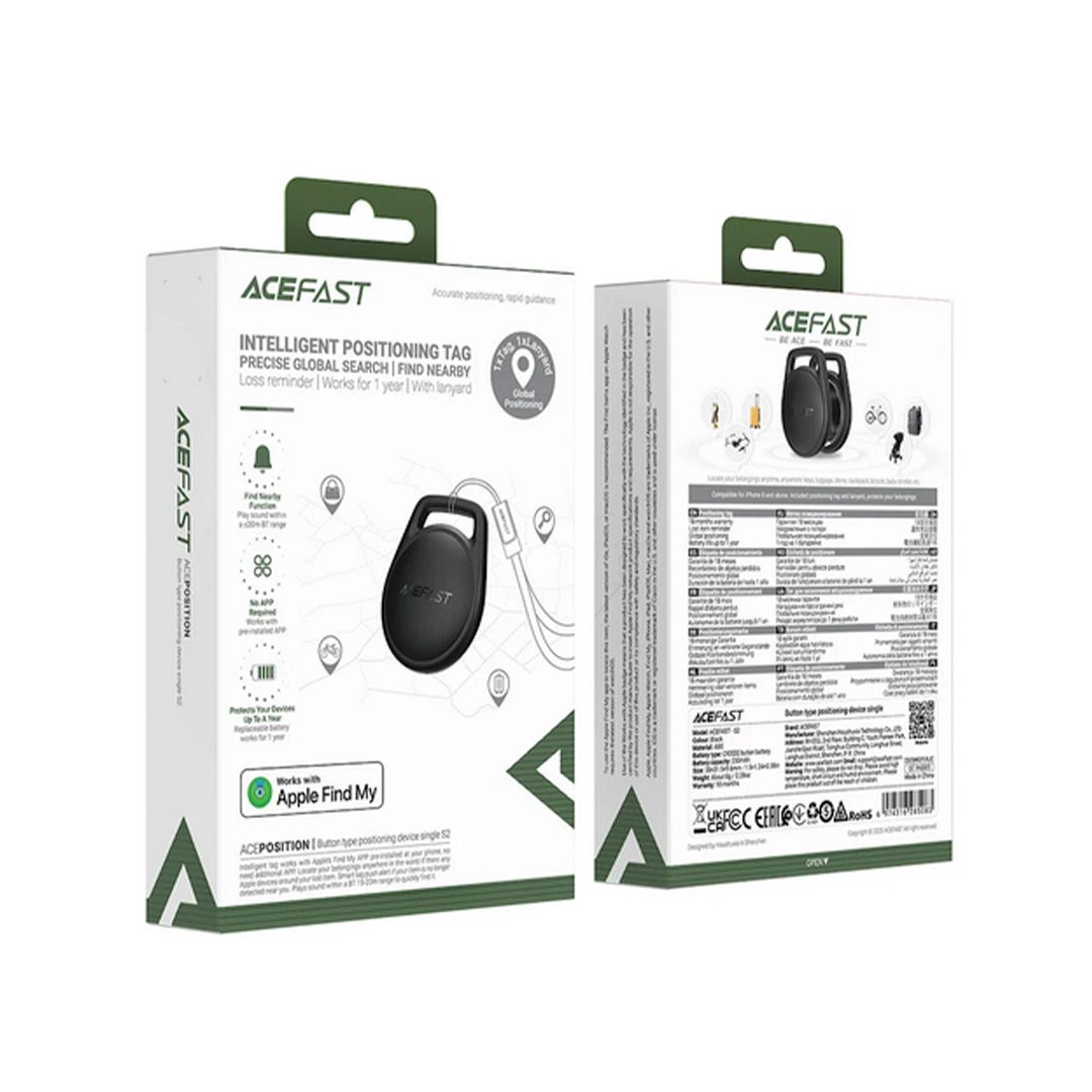 ACEFAST S2 Smart Anti-Lost Tracker with Apple Find My - Byte Store