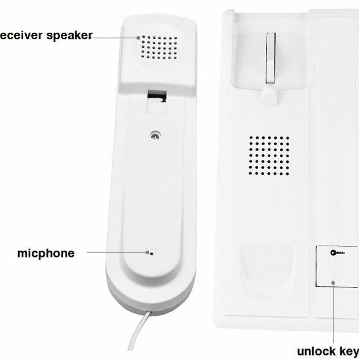 RL RL-3206B Wired Audio Doorphone Intercom Kit - Byte Store