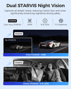 AZDOME M550 Max 4K 3 Channel Dash Cam + Free 64GB MicroSD Card