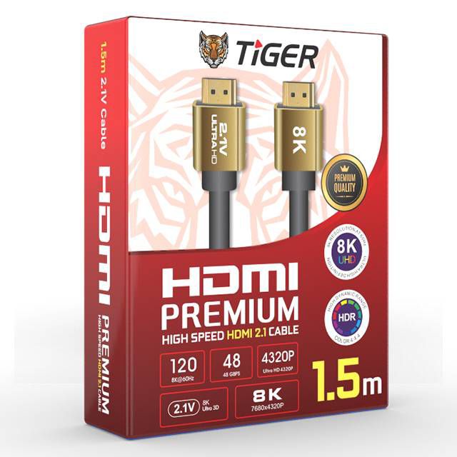 HDMI 2.1 8K Cable 1.5m - Byte Store