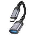 Hoco USB-C to USB-A 3.0 OTG Adapter - Byte Store