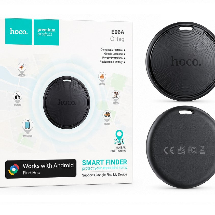 Hoco E96A Smart Anti-Lost Tracker with Google Find My Device - Byte Store