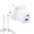 Anker 323 33W Charger with USB-C to Lightning Cable 3ft - Byte Store