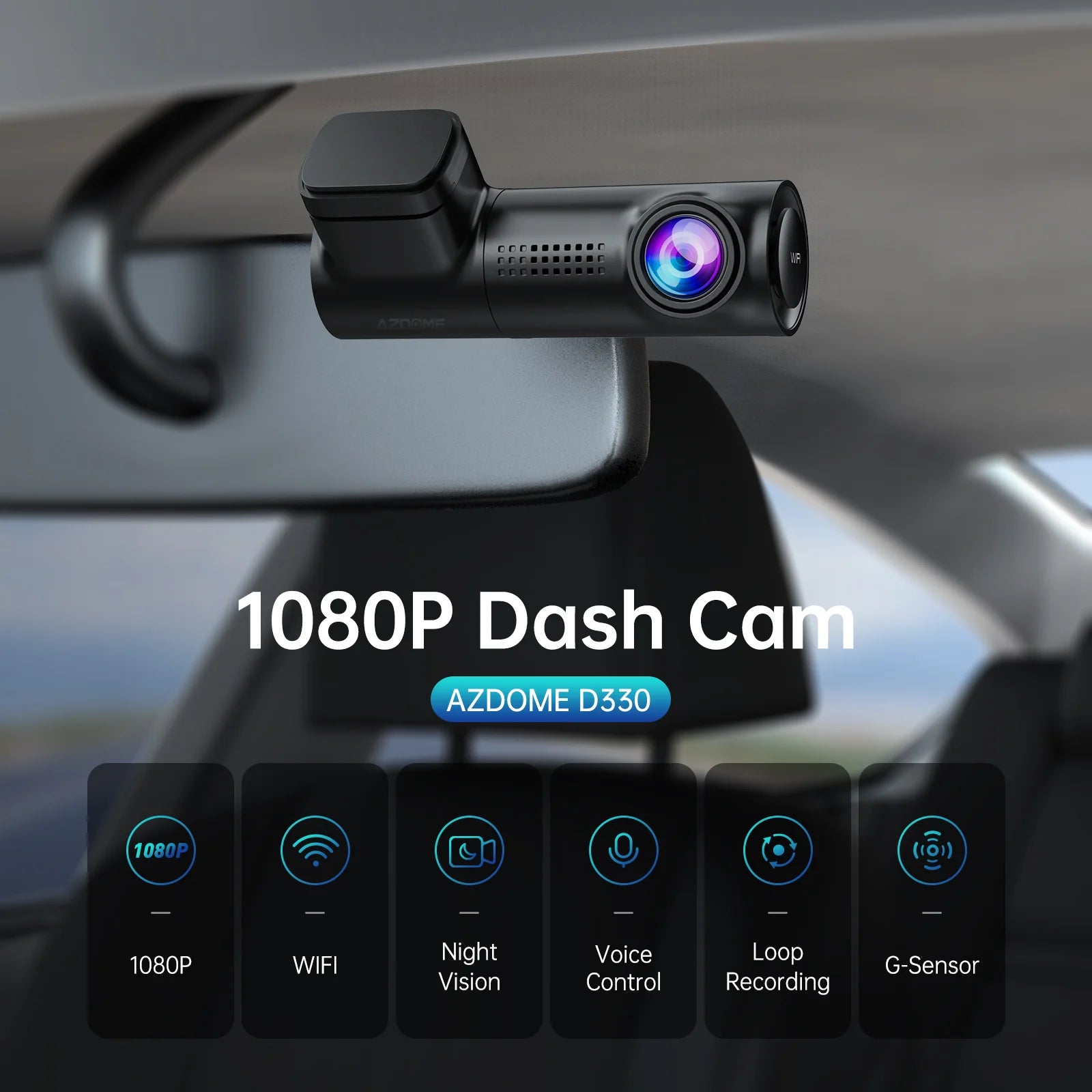 Azdome M330 1080p  Dashcam