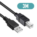 USB-A to USB-B Printer Cable 3m - Byte Store